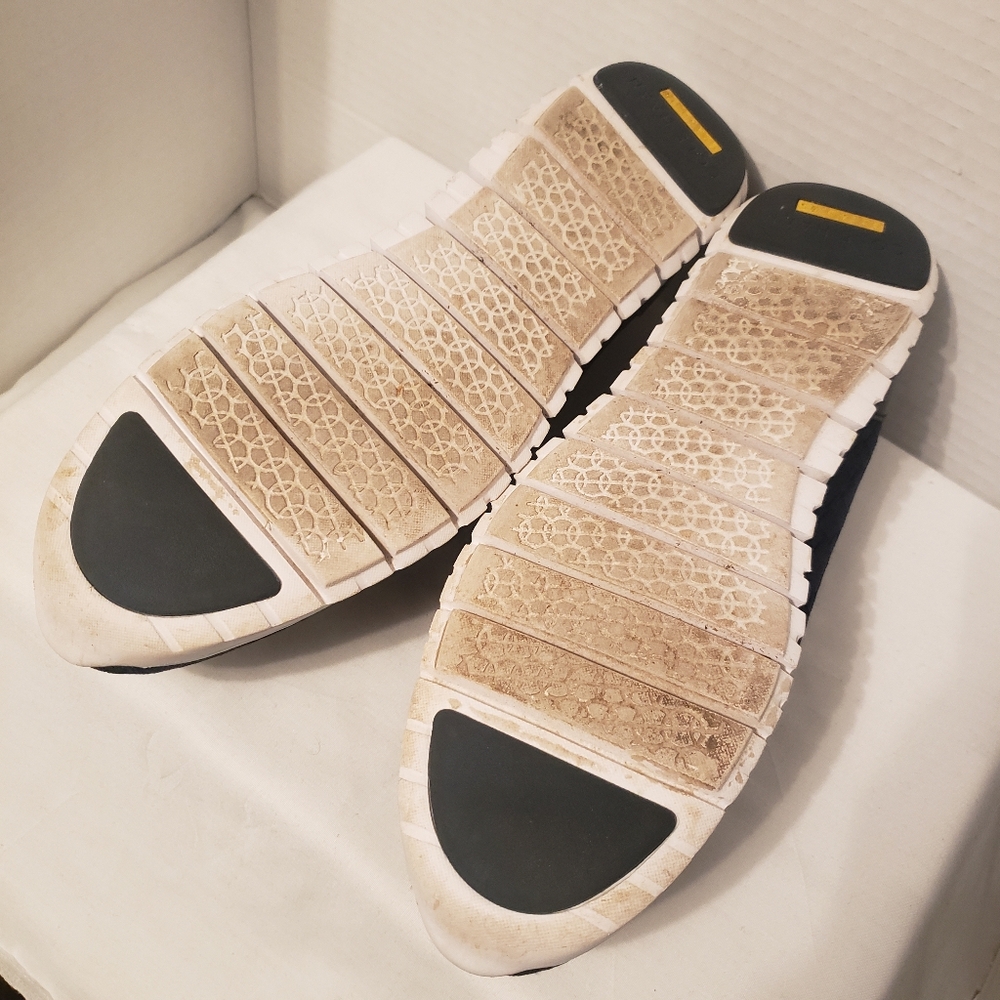 Cole Haan | Zerogrand Distance Slip-On Marine Blue Knit Shoes Size 8.5M - Picture 8 of 11